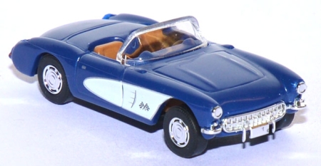 Chevrolet Corvette Cabrio ´56 offen blau 45406