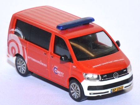 VW T6 Bus Feuerwehr Luxemburg