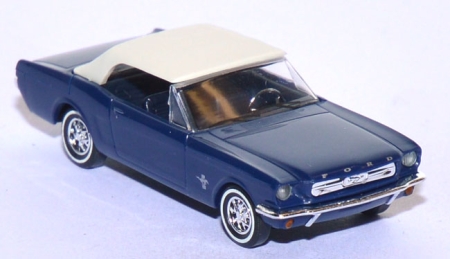 Ford Mustang Cabrio ´64 mit Softtop dunkelblau 47501