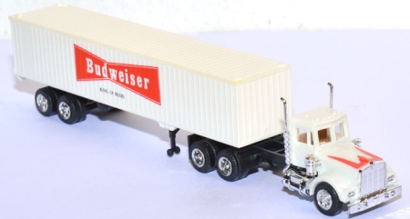 Kenworth CON Koffersattelzug Budweiser