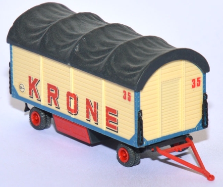 Zirkus-​​Packwagen mit Plane Circus Krone creme