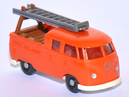 VW T1 Pritsche Doppelkabine Werkstattwagen orangegelb