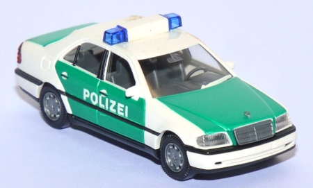 Mercedes-​​​​Benz C 200 Polizei grün