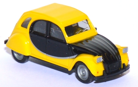 Citroen 2 CV 6 Ente Charleston gelb / schwarz