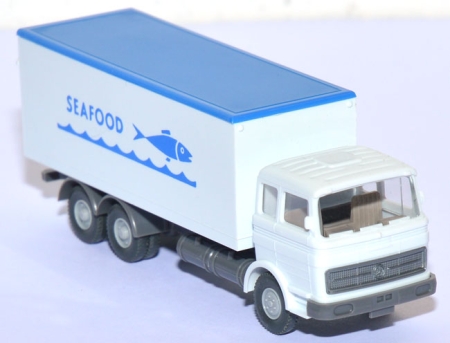 Mercedes-​​Benz LP 2232 Koffer-​​LKW Seafood weiß