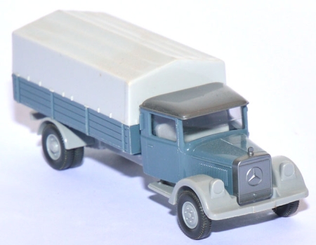 Mercedes-​Benz L 2500 Pritschen-​LKW graublau