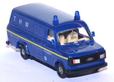 Ford Transit 3 Kasten THW blau