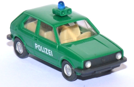 VW Golf 2 Polizei grün