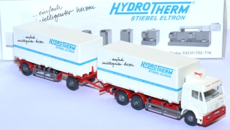 Mercedes-​Benz SK 2544 Wechselpritschenlastzug Hydrotherm weiß