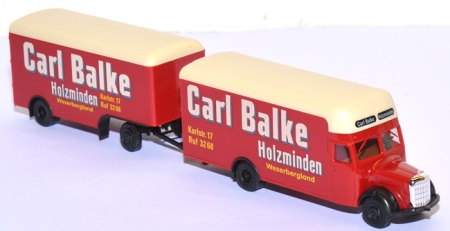 Mercedes-Benz L 311 Möbelkoffer-Lastzug Carl Balke