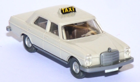 Mercedes-​Benz 200/8 Taxi grauweiß