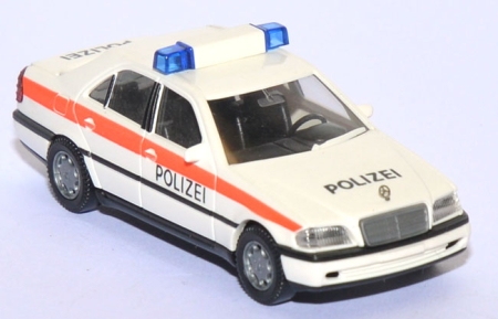 Mercedes-​​​Benz C 200 Polizei Österreich weiß