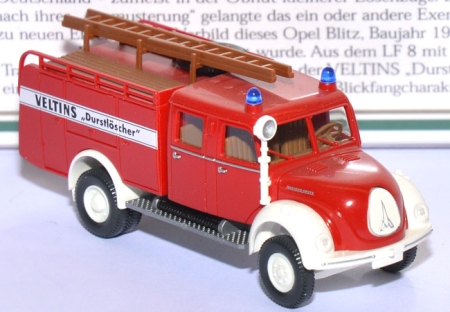 Magirus Mercur 125 Rundhauber Tanklöschfahrzeug TLF 16 Veltins Durstlöscher 1