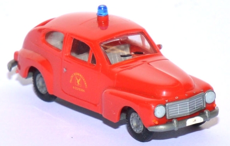 Volvo PV 544 Feuerwehr Redningskorps Falck rot