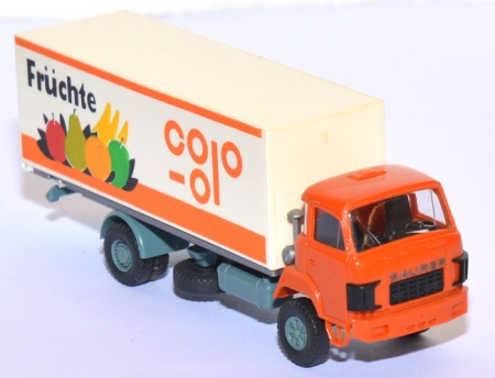 Saurer D 290/330 Koffer-​​LKW coop Früchte orange