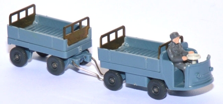 Still EFK 2002 Elektrokarren mit Anhänger graublau