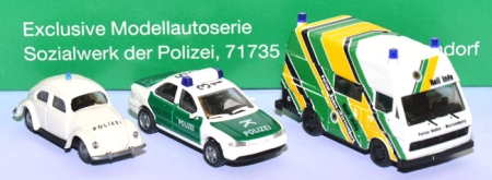 Modellautoserie Sozialwerk der Polizei