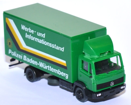 Mercedes-​Benz LP 814 Koffer-​LKW Polizei Baden-Württemberg