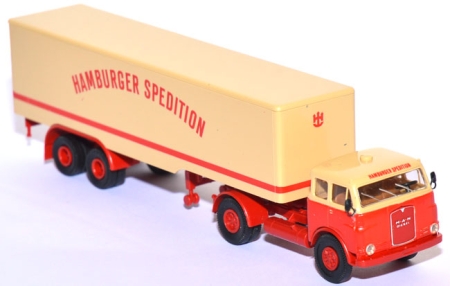 MAN 10.212 Koffersattelzug Hamburger Spedition