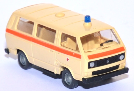 VW T3 Bus Rotes Kreuz Krankenwagen beige