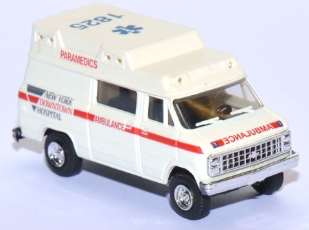 Chevrolet Van Cab Ambulance Paramedics New York