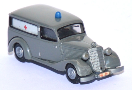 Mercedes-​Benz 170V Kombi Rotes Kreuz grau