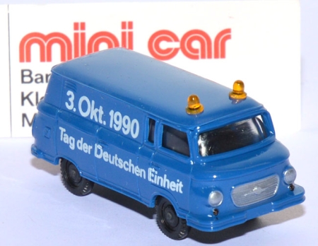 Barkas B 1000 Kastenwagen 3. Okt. 1990