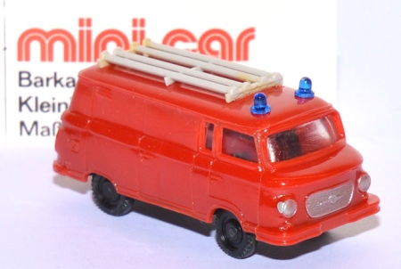 Barkas B 1000 Kleinlöschfahrzeug KLF TS 8 rot