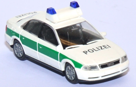 Audi A4 Polizei grün