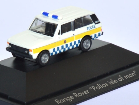 Range Rover Police isle of man Polizei