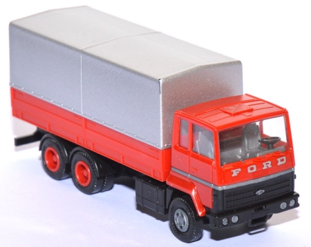 Ford Transcontinental Pritschen-​LKW rot