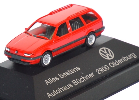 VW Passat 3 Variant GL (Typ B3) Autohaus Büchner Oldenburg rot