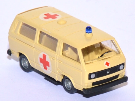VW T3 Bus Ambulanz Krankenwagen BGS beige