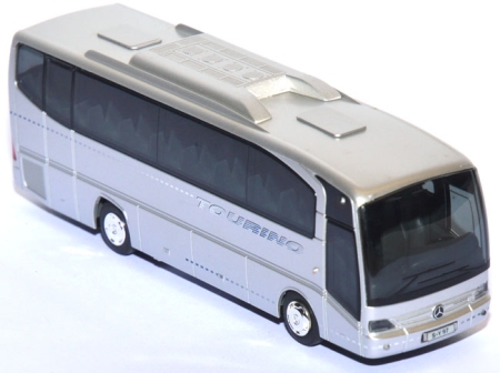 Mercedes-​Benz Tourino Reisebus silber