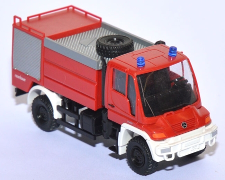 Mercedes-​​​Benz Unimog U 400 Allrad-​​​TLF Feuerwehr Rosenbauer rot