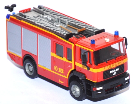 MAN M 2000 HLF 2000 Ziegler Feuerwehr rot