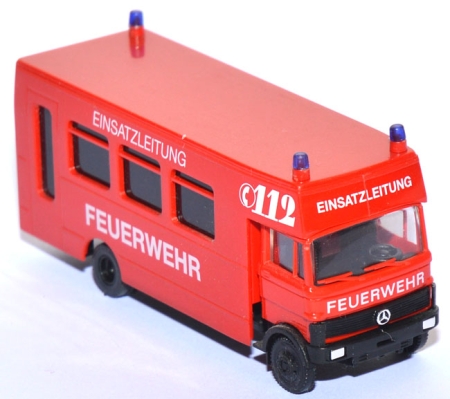 Mercedes-​Benz LP 809 Bus Einsatzleitung Feuerwehr rot 40746