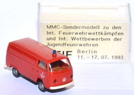VW T2 Kasten Feuerwehr Berlin rot