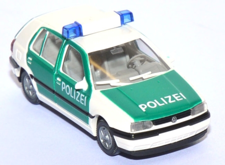 VW Golf 3 4türig Polizei grün