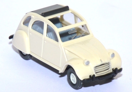 Citroen 2 CV offen hellelfenbein