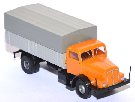 IFA H6 Pritschen-​​​LKW orange