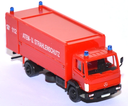 Mercedes-​Benz LN2 GW-G2 Strahlenschutz Feuerwehr rot