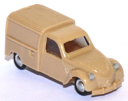 Citroen 2 CV Kasten-​​Ente beige