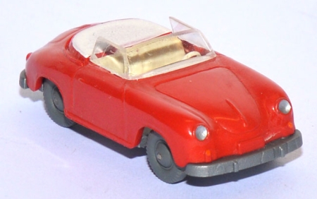 Porsche 356 Cabrio offen rot