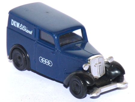 DKW F7 Kasten Eildienst blau