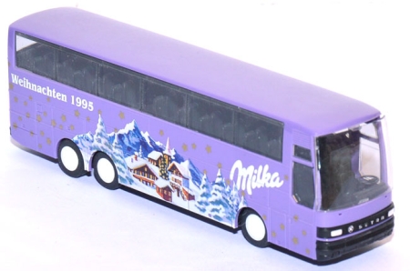 Kässbohrer Setra S 215 HDH Reisebus Weihnachten 1995 Milka