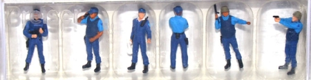 Figuren Polizeieinatz USA