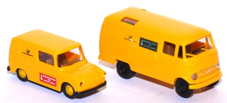 VW 147 Fridolin + Mercedes-​Benz L 319 Kasten DBP