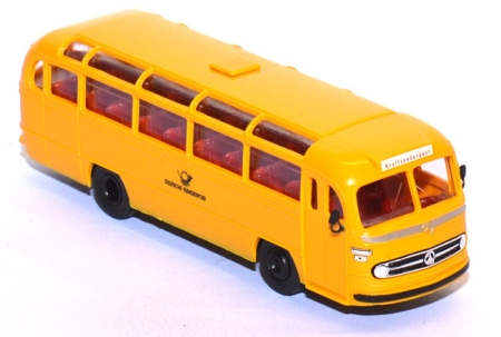 Mercedes-​Benz O 321 H Postbus DBP gelb