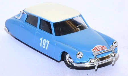 Citroen DS 19 Limousine Rallye Monte Carlo blau 48004